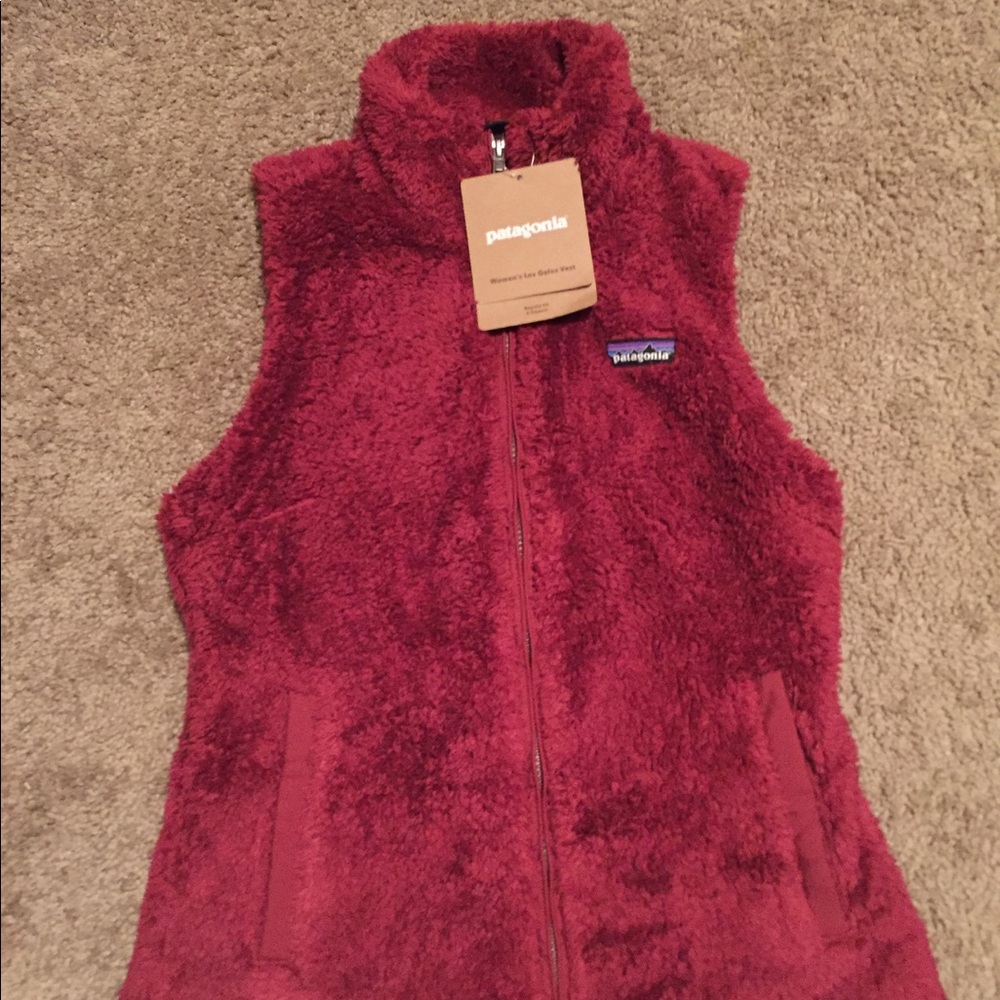 NEW Women's Patagonia Los Gatos Vest Drumfire Red - Picture 2 of 2